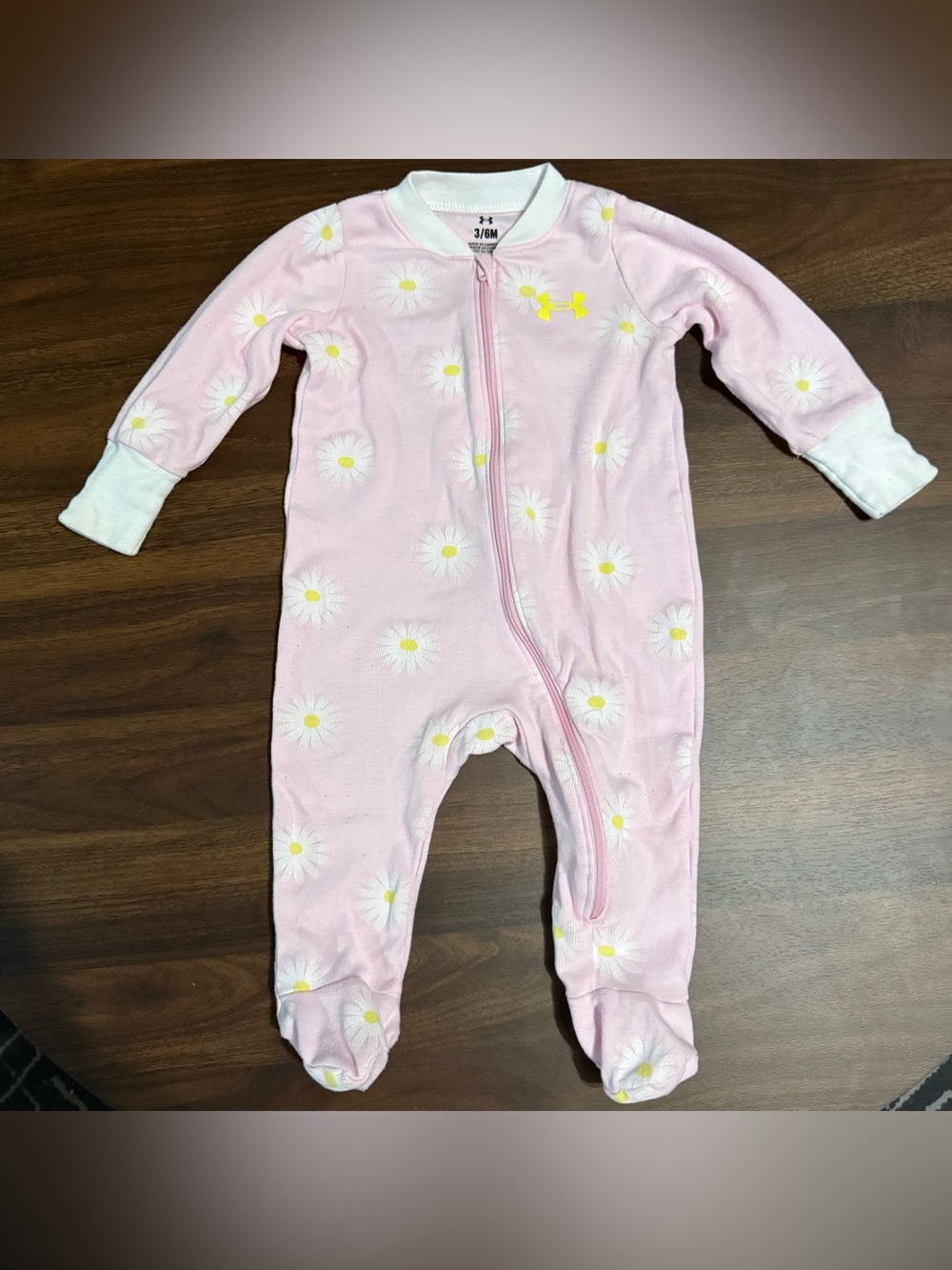 Baby girl under armour sleeper